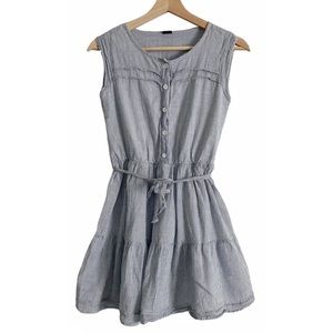 Gap Kids Blue Striped Dress